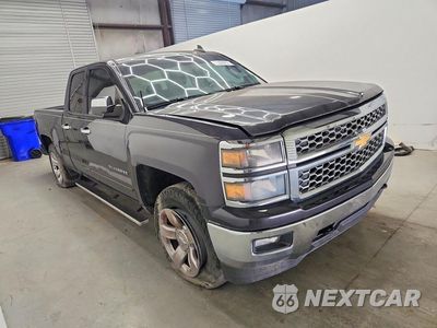 Czwarte zdjęcie samochodu z boku: 2015 CHEVROLET SILVERADO K1500 LT VIN:1GCVKREH1FZ406943 - miniatura