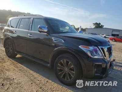 Czwarte zdjęcie samochodu z boku: 2017 NISSAN ARMADA PLATINUM VIN:JN8AY2NF7H9303701 - miniatura
