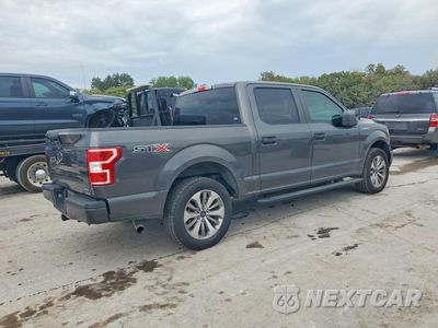 Trzecie zdjęcie samochodu z tyłu: 2018 FORD F150 SUPERCREW VIN:1FTEW1CP6JKD18357 - miniatura