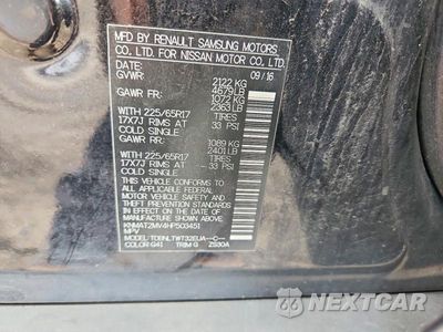 Zdjęcie 12 z 12 samochodu: 2017 NISSAN ROGUE SV VIN:KNMAT2MV4HP503451 - miniatura