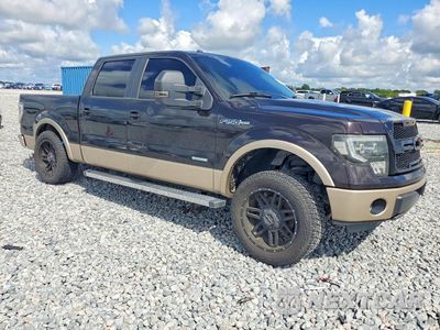 Czwarte zdjęcie samochodu z boku: 2014 FORD F150 SUPERCREW VIN:1FTFW1CTXEKE38007 - miniatura