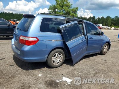 Trzecie zdjęcie samochodu z tyłu: 2007 HONDA ODYSSEY VIN:5FNRL38747B089343 - miniatura