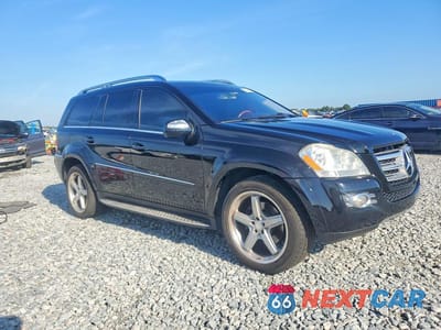 Czwarte zdjęcie samochodu z boku: 2009 MERCEDES-BENZ GL 550 4MATIC VIN:4JGBF86E79A520109 - miniatura
