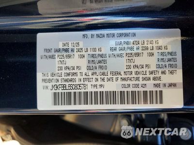 Zdjęcie 14 z 14 samochodu: 2025 MAZDA CX-5 SELECT VIN:JM3KFBBL6S0805781 - miniatura