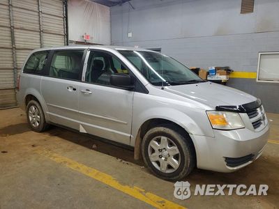 Czwarte zdjęcie samochodu z boku: 2010 DODGE GRAND CARAVAN SE VIN:2D4RN4DE1AR209523 - miniatura