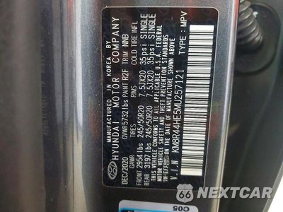 Zdjęcie 13 z 13 samochodu: 2021 HYUNDAI PALISADE SEL VIN:KM8R44HE5MU257121 - miniatura