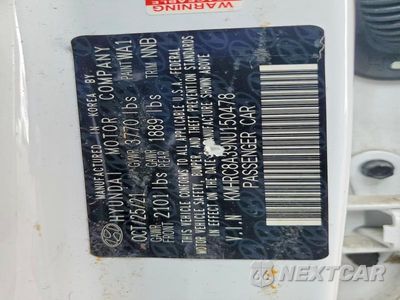Zdjęcie 13 z 13 samochodu: 2022 HYUNDAI VENUE LIMITED VIN:KMHRC8A39NU150478 - miniatura