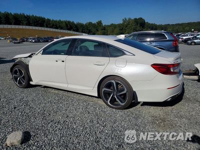 Drugie zdjęcie samochodu z przodu: 2019 HONDA ACCORD SPORT VIN:1HGCV1F39KA056412 - miniatura