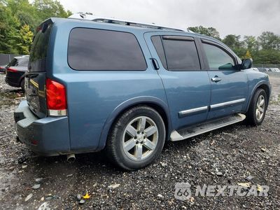Trzecie zdjęcie samochodu z tyłu: 2010 NISSAN ARMADA PLATINUM VIN:5N1BA0NF2AN607133 - miniatura