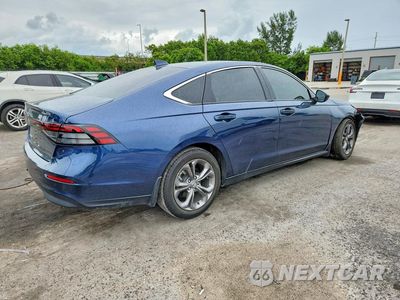 Trzecie zdjęcie samochodu z tyłu: 2024 HONDA ACCORD HYBRID SPORT-L VIN:1HGCY2F71RA061436 - miniatura
