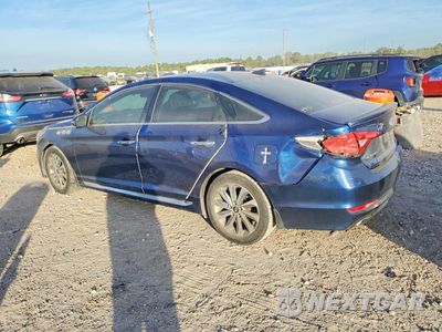 Drugie zdjęcie samochodu z przodu: 2017 HYUNDAI SONATA SPORT VIN:5NPE34AF7HH475554 - miniatura