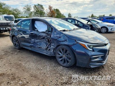 Czwarte zdjęcie samochodu z boku: 2023 TOYOTA COROLLA SE VIN:5YFP4MCE2PP163847 - miniatura