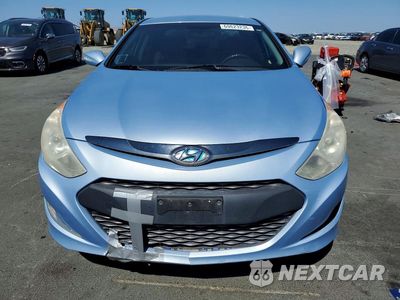 Piąte zdjęcie samochodu w środku: 2013 HYUNDAI SONATA HYBRID VIN:KMHEC4A49DA082795 - miniatura