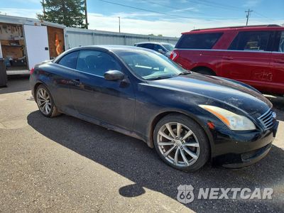 Czwarte zdjęcie samochodu z boku: 2010 INFINITI G37 CONVERTIBLE BASE VIN:JN1CV6FE1AM353588 - miniatura