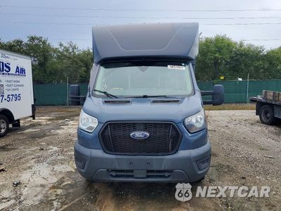 Piąte zdjęcie samochodu w środku: 2021 FORD TRANSIT DELIVERY TRUCK VIN:1FDDF6P84MKA55085 - miniatura
