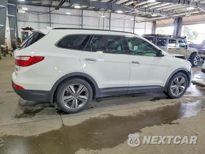 Trzecie zdjęcie samochodu z tyłu: 2016 HYUNDAI SANTA FE LIMITED VIN:KM8SRDHF0GU162840 - miniatura