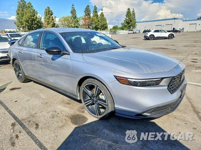 Czwarte zdjęcie samochodu z boku: 2024 HONDA ACCORD HYBRID SPORT VIN:1HGCY2F56RA051175 - miniatura
