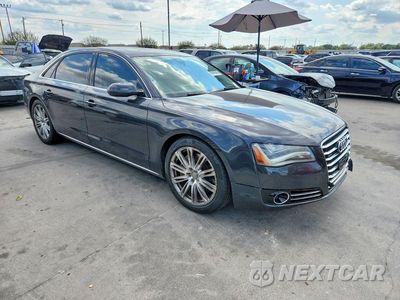 Czwarte zdjęcie samochodu z boku: 2011 AUDI A8 L QUATTRO VIN:WAURVAFD0BN024990 - miniatura