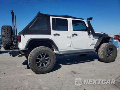 Trzecie zdjęcie samochodu z tyłu: 2017 JEEP WRANGLER UNLIMITED SPORT VIN:1C4BJWDG2HL683099 - miniatura