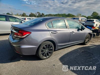 Trzecie zdjęcie samochodu z tyłu: 2015 HONDA CIVIC EXL VIN:2HGFB2F99FH506583 - miniatura