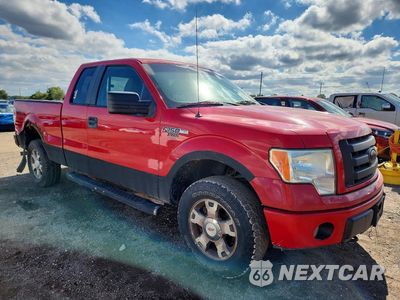 Czwarte zdjęcie samochodu z boku: 2010 FORD F150 SUPER CAB VIN:1FTEX1E81AKC34899 - miniatura