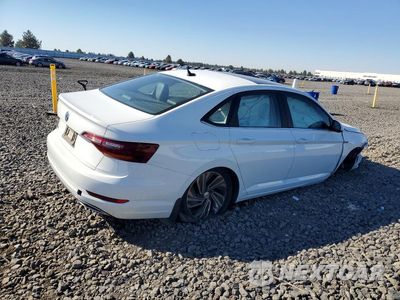 Trzecie zdjęcie samochodu z tyłu: 2019 VOLKSWAGEN JETTA SEL PREMIUM VIN:3VWG57BU4KM102634 - miniatura