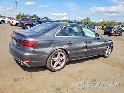 Trzecie zdjęcie samochodu z tyłu: 2019 AUDI S4 PREMIUM PLUS VIN:WAUB4AF46KA024147 - miniatura
