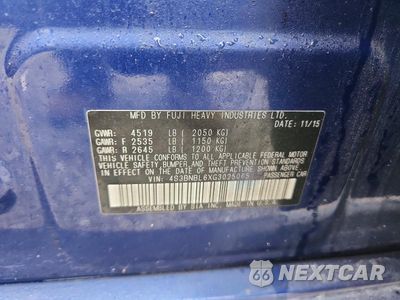 Zdjęcie 12 z 12 samochodu: 2016 SUBARU LEGACY 2.5I LIMITED VIN:4S3BNBL6XG3025065 - miniatura