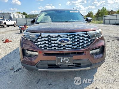 Piąte zdjęcie samochodu w środku: 2020 FORD EXPLORER PLATINUM VIN:1FM5K8HC0LGA01668 - miniatura