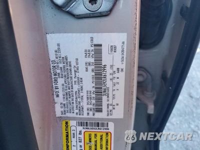 Zdjęcie 12 z 12 samochodu: 2020 LINCOLN MKZ RESERVE VIN:3LN6L5E92LR612996 - miniatura