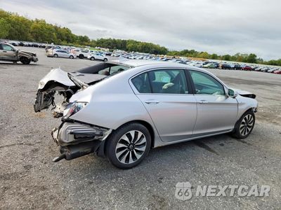 Trzecie zdjęcie samochodu z tyłu: 2014 HONDA ACCORD HYBRID VIN:1HGCR6F39EA001786 - miniatura