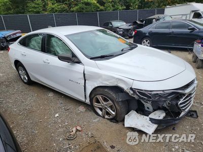 Czwarte zdjęcie samochodu z boku: 2020 CHEVROLET MALIBU LS VIN:1G1ZB5ST7LF019077 - miniatura