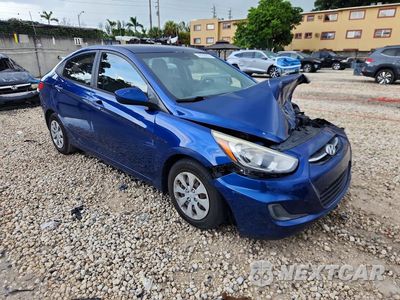 Czwarte zdjęcie samochodu z boku: 2016 HYUNDAI ACCENT SE VIN:KMHCT4AE5GU943814 - miniatura