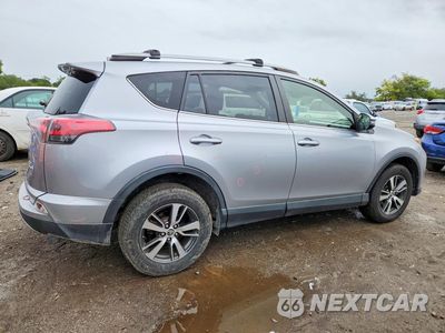 Trzecie zdjęcie samochodu z tyłu: 2018 TOYOTA RAV4 XLE VIN:JTMRFREV0JD253621 - miniatura