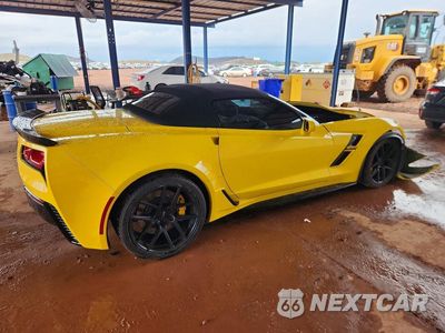 Trzecie zdjęcie samochodu z tyłu: 2017 CHEVROLET CORVETTE GRAND SPORT 3LT VIN:1G1Y13D70H5103239 - miniatura