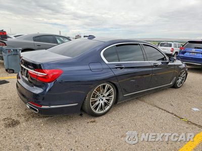 Trzecie zdjęcie samochodu z tyłu: 2019 BMW 750 I VIN:WBA7F0C52KGM24498 - miniatura