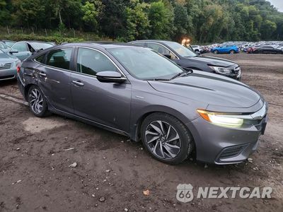 Czwarte zdjęcie samochodu z boku: 2021 HONDA INSIGHT TOURING VIN:19XZE4F93ME006202 - miniatura