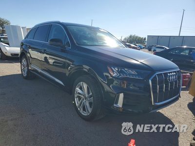 Czwarte zdjęcie samochodu z boku: 2023 AUDI Q7 PREMIUM PLUS VIN:WA1LXBF77PD010787 - miniatura