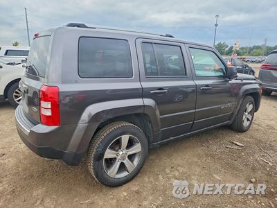 Trzecie zdjęcie samochodu z tyłu: 2017 JEEP PATRIOT LATITUDE VIN:1C4NJRFB5HD205348 - miniatura