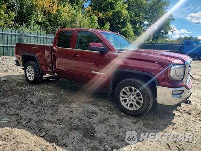 Czwarte zdjęcie samochodu z boku: 2017 GMC SIERRA K1500 SLE VIN:1GTV2MECXHZ106599 - miniatura