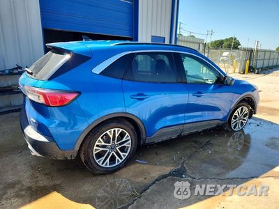 Trzecie zdjęcie samochodu z tyłu: 2020 FORD ESCAPE SEL VIN:1FMCU0H60LUB19802 - miniatura