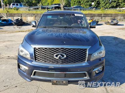 Piąte zdjęcie samochodu w środku: 2017 INFINITI QX80 LIMITED VIN:JN8AZ2NE5H9154600 - miniatura