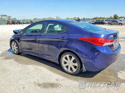 Drugie zdjęcie samochodu z przodu: 2013 HYUNDAI ELANTRA LIMITED VIN:5NPDH4AE1DH234829 - miniatura