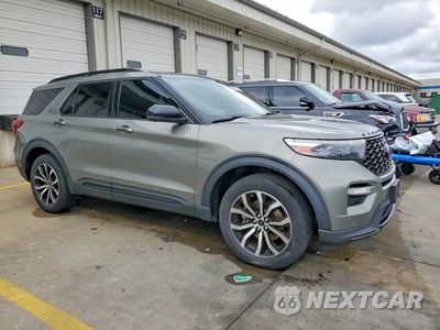 Czwarte zdjęcie samochodu z boku: 2020 FORD EXPLORER ST VIN:1FM5K8GC4LGB59402 - miniatura