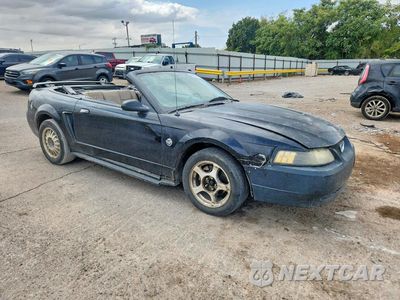 Czwarte zdjęcie samochodu z boku: 2004 FORD MUSTANG CONVERTIBLE VIN:1FAFP44634F154805 - miniatura