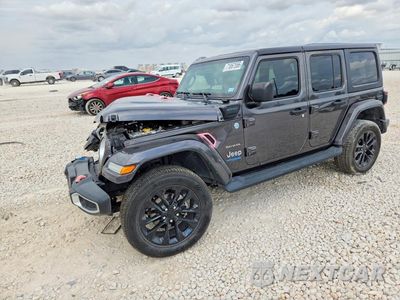 2022 JEEP WRANGLER UNLIMITED SAHARA 4XE 1C4JJXP66NW227864 - główne zdjęcie licytacji z USA - miniatura
