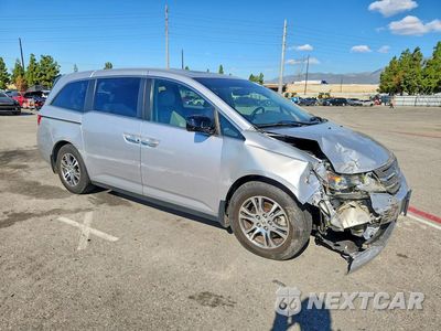 Czwarte zdjęcie samochodu z boku: 2013 HONDA ODYSSEY EXL VIN:5FNRL5H65DB089530 - miniatura