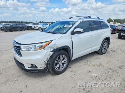 2014 TOYOTA HIGHLANDER XLE 5TDKKRFH2ES030514 - główne zdjęcie licytacji z USA - miniatura