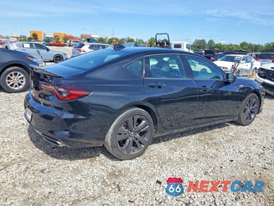 Trzecie zdjęcie samochodu z tyłu: 2023 ACURA TLX TECH A VIN:19UUB5F56PA004426 - miniatura