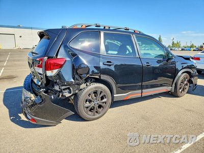 Trzecie zdjęcie samochodu z tyłu: 2021 SUBARU FORESTER SPORT VIN:JF2SKARC5MH502114 - miniatura